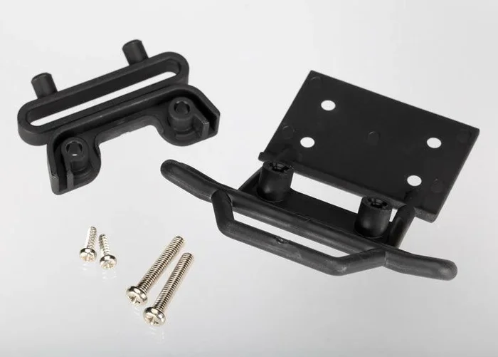 Traxxas 3621 Front Bumper & Mount Black 1/10 Monster Jam Stampede
