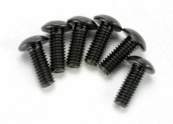 Traxxas 3937 4x12mm Button Head Machine Screw Hex Drive 6 Pack