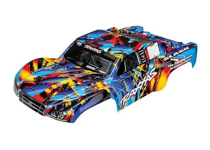 Traxxas 5848 Body Slash 4X4 Rock n’ Roll (Painted, Decals Applied)