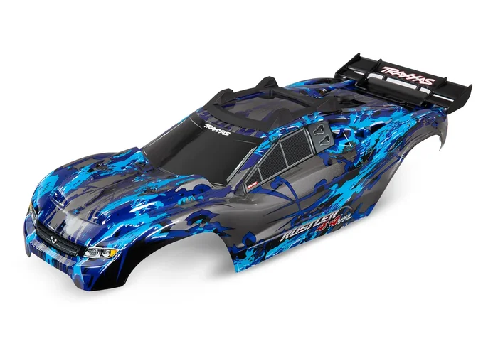 Traxxas 6717X Silver Rustler 4×4 VXL Body