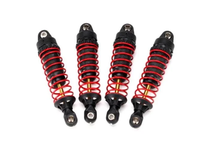 Traxxas 7665 Shocks GTR Hard-Anodized w/Springs (4) Latrax 1/18 Teton / SST