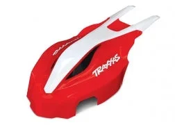 Traxxas 7911 Red and White Front Canopy for Aton