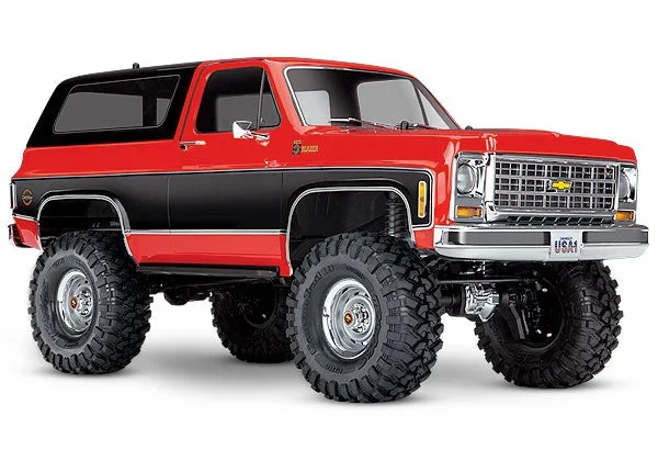 Traxxas 82076-4 TRX-4 RTR 1979 K5 Blazer Red Trail Crawler