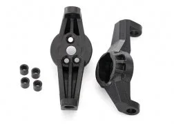 Traxxas 8232 Caster Blocks (portal drive) Left & Right with Kingpin Bushings for TRX-4