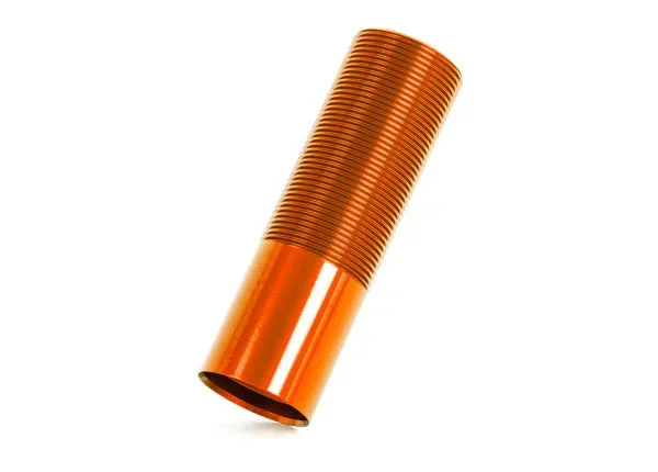 Traxxas 9665T Orange Aluminum GT-MAXX® Long Shock Body for Sledge™