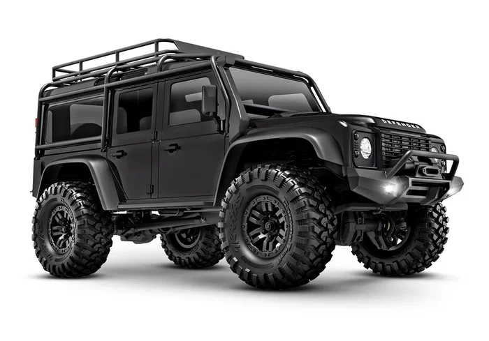 Traxxas 97054-1 Black 1/18 TRX-4m Scale and Trail Crawler with Land Rover Defender Body
