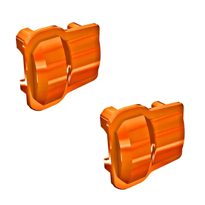 Traxxas 9787 ORANGE TRX-4M Aluminum Axle Covers (2)