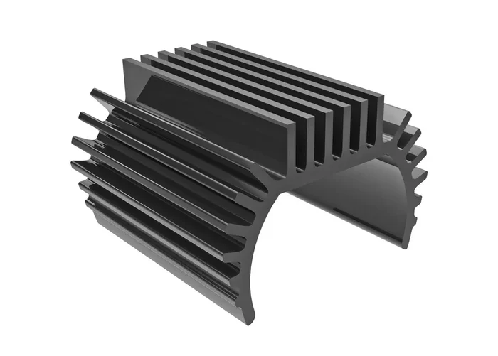 Traxxas 9793 Gray Aluminum Heat Sink for Titan 87T TRX-4M Motor