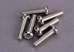 Traxxas TRA2573 Screws, 4x15mm roundhead machine (6)