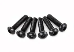 Traxxas TRA2593 Screws, 3x14mm button-head machine (hex drive) (6)