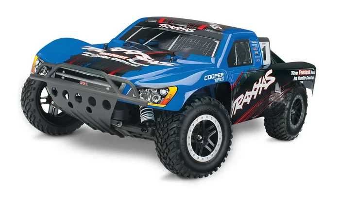 Traxxas TRA44056-3-BLUE NITRO SLASH 2WD W/ TSM BLUE