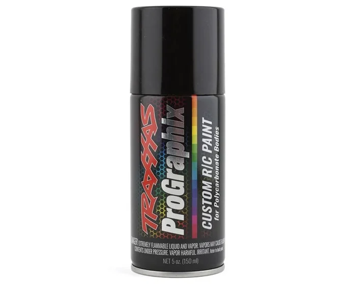 TRAXXAS TRA5075 BODY PAINT, METALLIC BLACK 5OZ