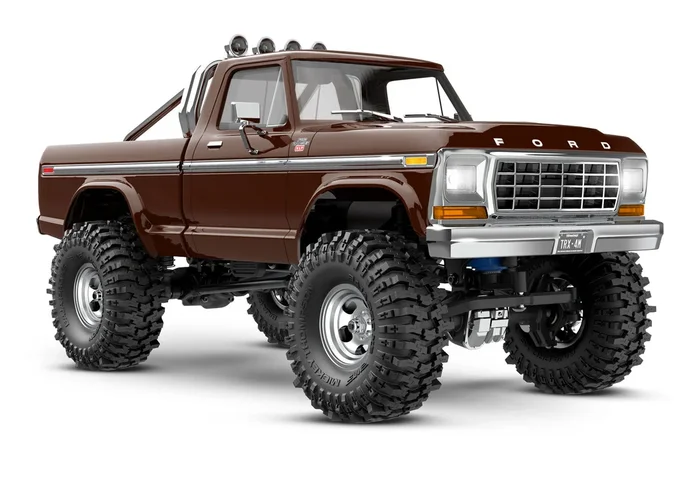 Traxxas TRA97044-1-BRWN 1/18 TRX-4M Ford F-150 High Trail Edition, Brown
