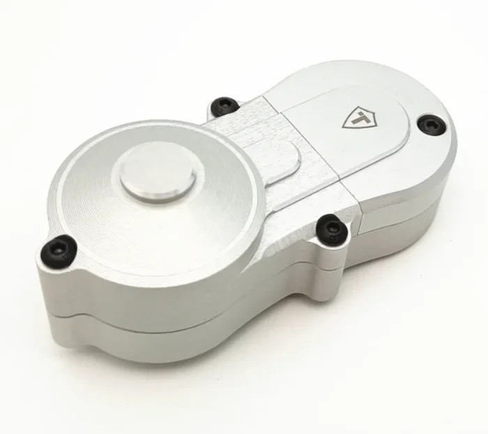 Treal Hobby X002XHLNJL Silver Aluminum Outer Gearbox Housing for LMT