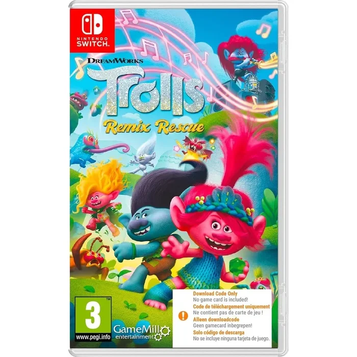 Trolls Remix Rescue – Nintendo Switch (Code in Box)