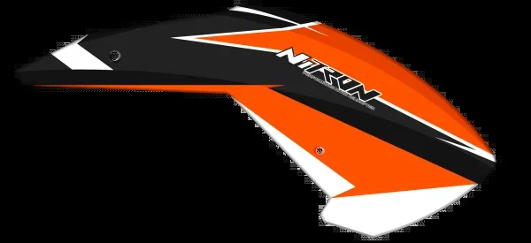 Tron Nitron Black Orange Canopy