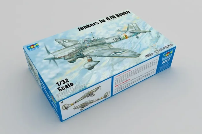 Trumpeter Scale Models 3217 1/32 German Junkers Ju-87D Stuka Model Aircraft Kit