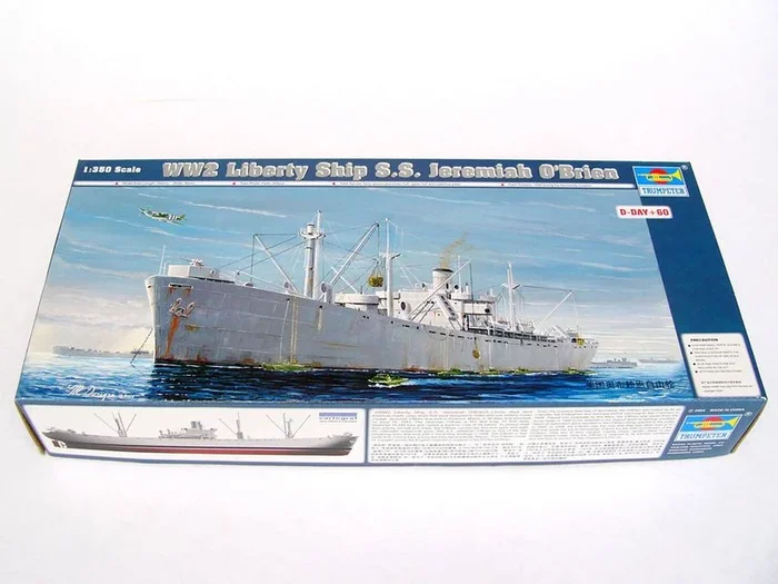 Trumpeter Scale Models 5301 1/350 SS Jeremiah O’Brian Liberty Ship Model Kit