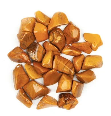 tumbled yellow jasper