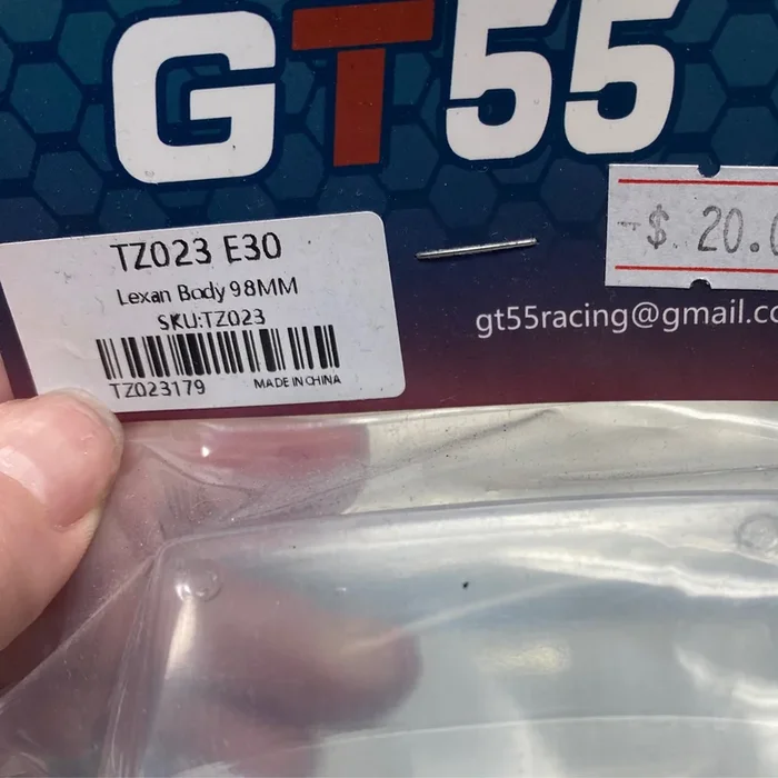 TZ023 GT55racing 1/28 Mini-Z E30 Lexan Body 98MM