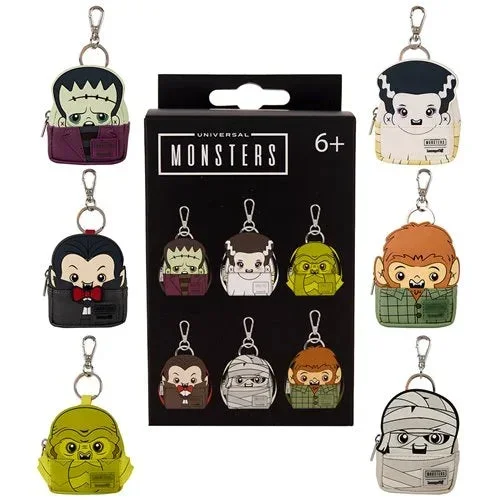 Universal Monsters Mini-Backpack Mystery Box Bag Charms