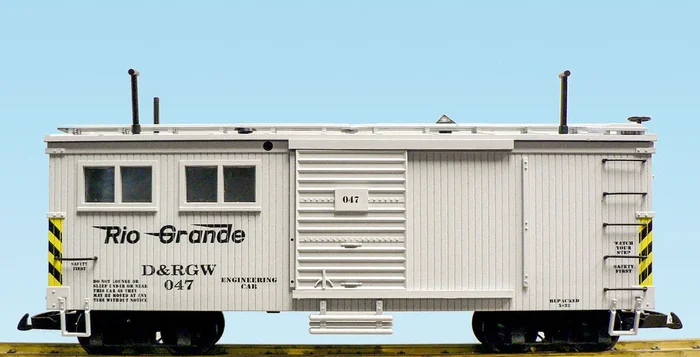 USA Trains R1852 G Gauge Engineering Car D&RGW #1852 – NOS