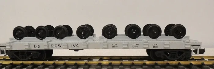 USA Trains R1892 G Gauge Truck Car D&RGW #053 – NOS