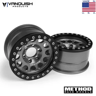 Vanquish Method 1.9 Race Wheel 105 Grey w/Black Ring VPS07912
