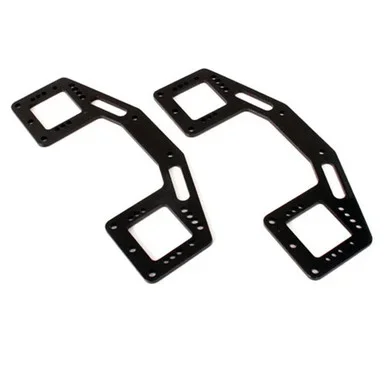 Venom Safari Creeper Aluminum Chassis Plates – Black, 8389BK