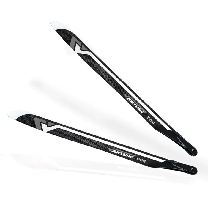 VENTURE 564mm Premium CF Blades – Silver