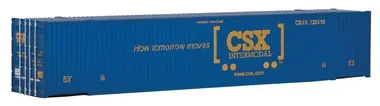 Walthers 53′ Singamas Corrugated Side Container – CSX Transportation HO Scale