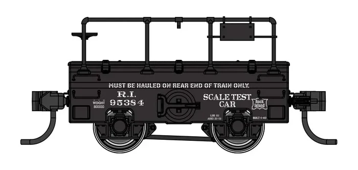 Walthers 920-105305 Scale Test Car Rock Island #95384