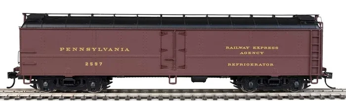 Walthers 920-9760 HO Scale Pennsylvania PRR R50b Express Reefer PRR 2597 Deluxe 2