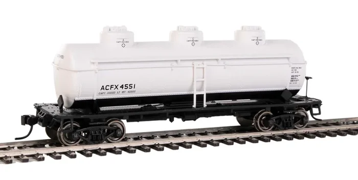 Walthers Mainline 910-1130 HO Scale 3 Dome Tank Car ACFX 4551