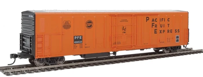 Walthers Mainline 910-3934 HO Scale 57′ Mechanical Reefer Pacifc Fruit Express PFE 456525