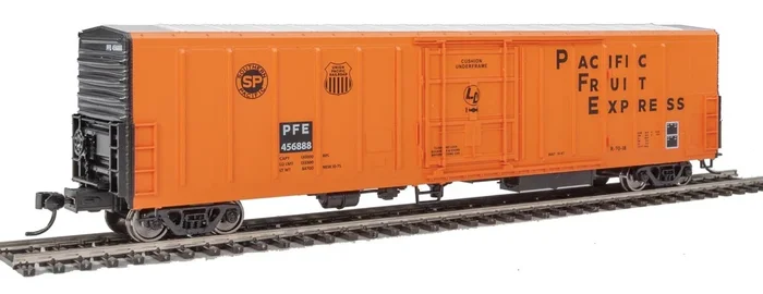 Walthers Mainline 910-3936 HO Scale 57′ Mechanical Reefer Pacifc Fruit Express PFE 456888