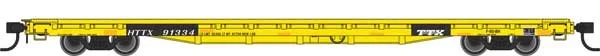 Walthers Mainline 910-5339 60′ Pullman Flatcar “Heavy Duty” Trailer Train HTTX 91621