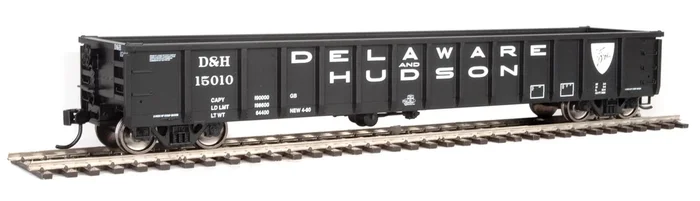 Walthers MainLine 910-6211 53′ Gondola Delaware & Hudson D&H 15010