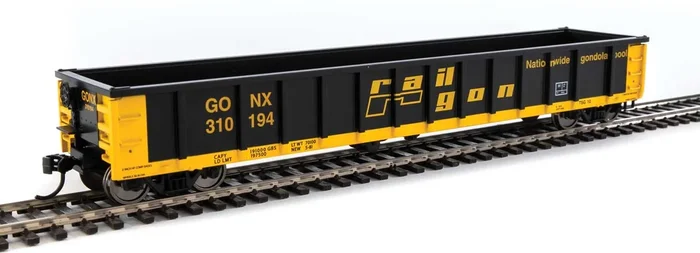 Walthers MainLine 910-6302 53′ Gondola Railgon GONX 310194