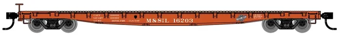 Walthers Mainline 910-6618 53′ GSC Flatcar Minneapolis & St. Louis M&StL 16209