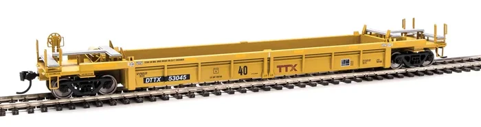 Walthers Mainline 910-8404 HO Scale Thrall Rebuilt 40′ Well Car TTX DTTX 53045