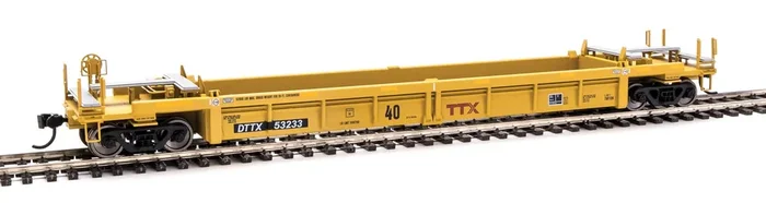 Walthers Mainline 910-8405 HO Scale Thrall Rebuilt 40′ Well Car TTX DTTX 53233