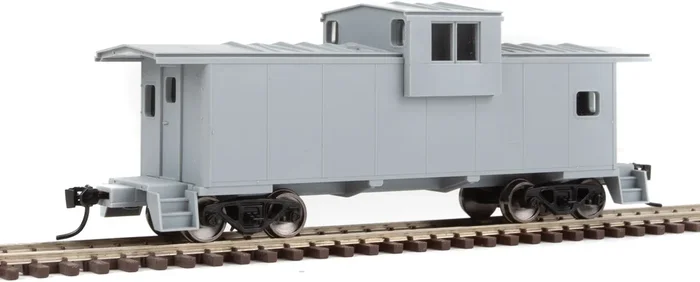 Walthers Mainline 910-8700 HO Scale Extended Wide Vision Caboose Undecorated