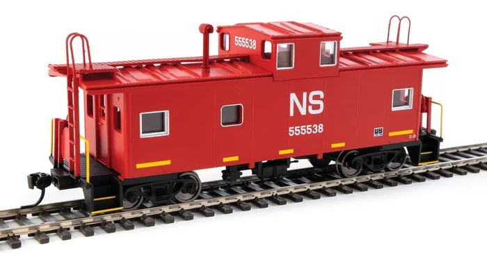 Walthers Mainline 910-8775 HO Scale Wide Vision Caboose Norfolk Southern NS 555538