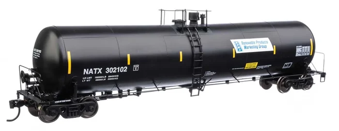 Walthers Proto 920-100640 55′ Trinity 30,145-Gal Tank Car Renewable Products NADX 302194