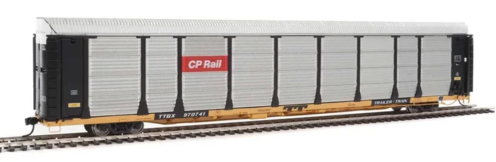 Walthers Proto 920-101327 HO Scale 89′ Bi-level Auto Carrier Canadian Pacific CP TTGX 970741