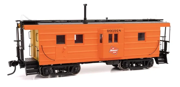 Walthers Proto 920-103653 HO Scale Rib Sided Caboose Milwaukee Road MILW 991918