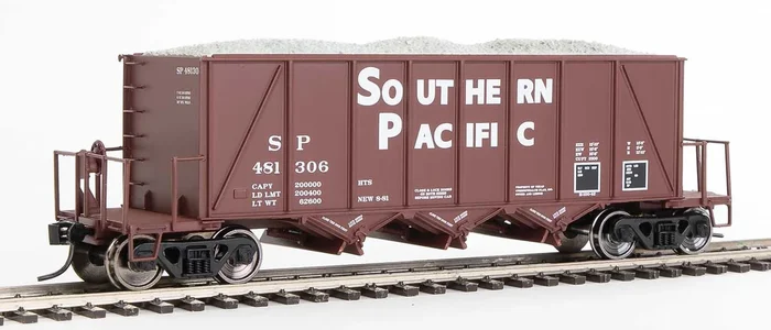 Walthers Proto 920-106029 HO Scale 40′ Ortner 100 Ton Aggregate Hopper Southern Pacific SP 481306