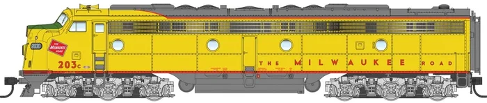 Walthers Proto 920-42953 HO Scale EMD E9A Diesel Milwaukee Road MILW 203C DCC LokSound