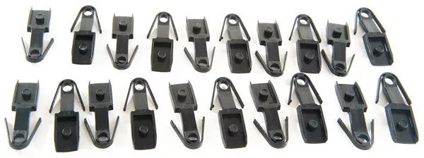 Walthers Proto 920-6020 HO Scale Long Shank Extended Drawbar 20 Pack